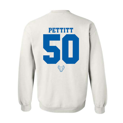 Buffalo - NCAA Football : Zach Pettitt - Classic Shersey Crewneck Sweatshirt-1