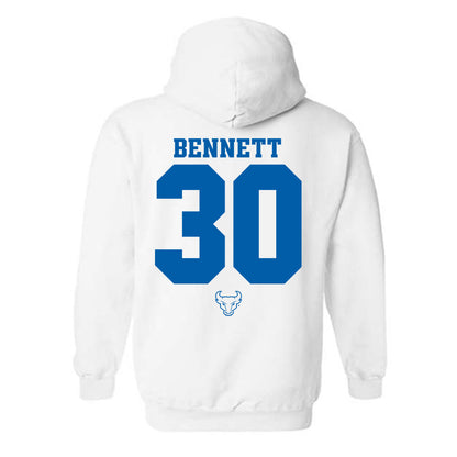 Buffalo - NCAA Football : Jacari Bennett - Classic Shersey Hooded Sweatshirt-1