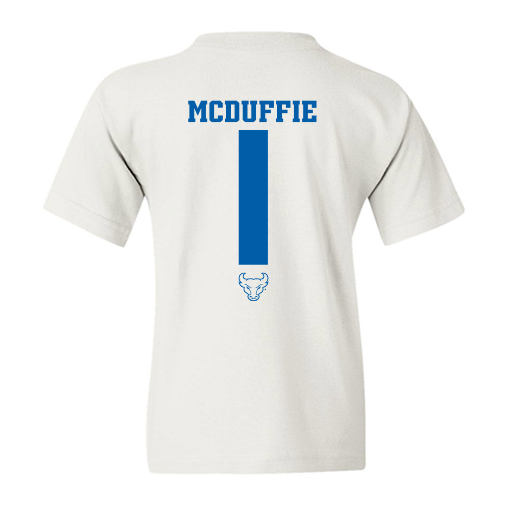 Buffalo - NCAA Women's Basketball : Gabby Mcduffie - Youth T-Shirt-1
