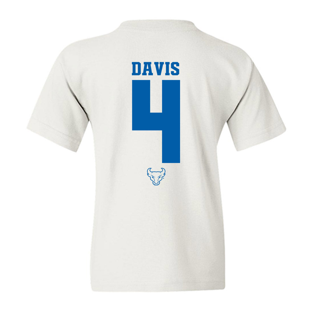 Buffalo - NCAA Football : Ronnell Davis - Classic Shersey Youth T-Shirt-1