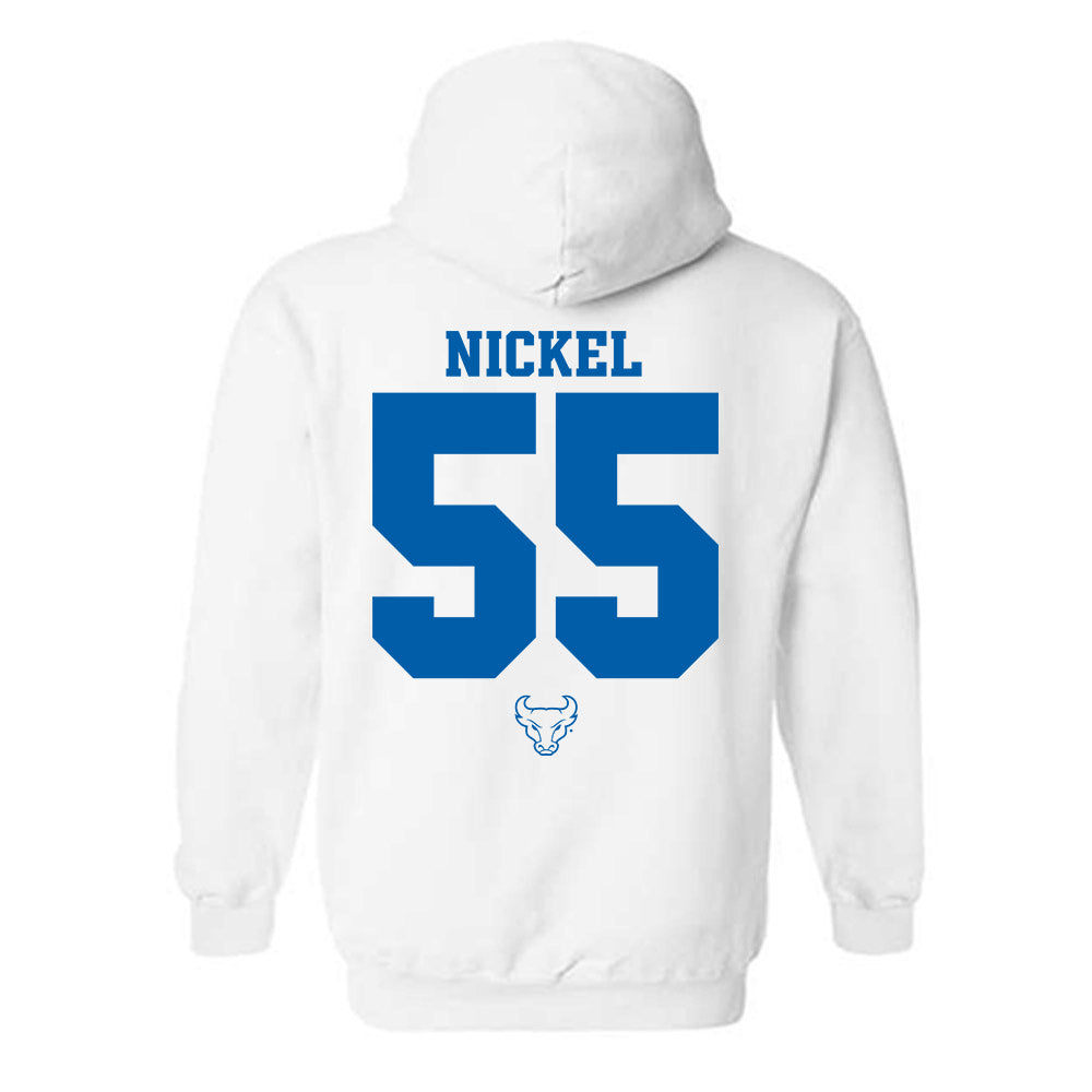 Buffalo - NCAA Football : Mason Nickel - Classic Shersey Hooded Sweatshirt-1