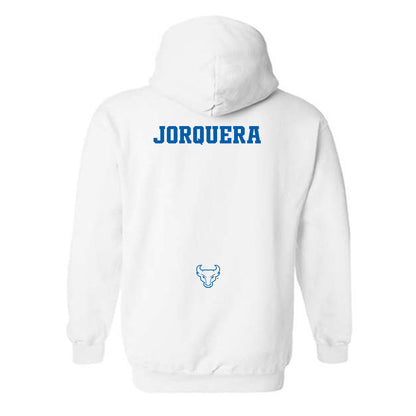 Buffalo - NCAA Men's Tennis : Emiliano Jorquera - Classic Shersey Hooded Sweatshirt-1