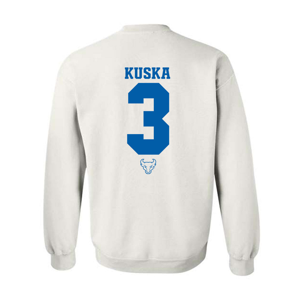 Buffalo - NCAA Men's Basketball : Tristan Kuska - Classic Shersey Crewneck Sweatshirt-1