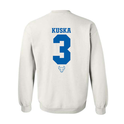 Buffalo - NCAA Men's Basketball : Tristan Kuska - Classic Shersey Crewneck Sweatshirt-1