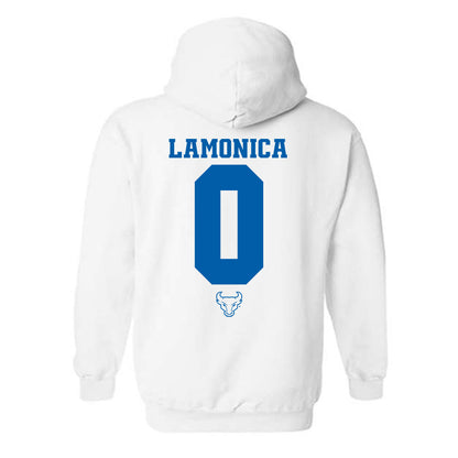 Buffalo - NCAA Women's Basketball : Ava LaMonica - Classic Shersey Hooded Sweatshirt-1