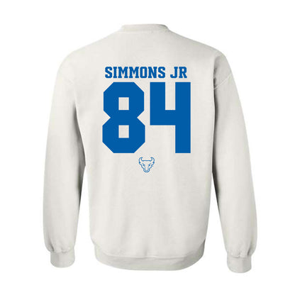 Buffalo - NCAA Football : Tyrell Simmons Jr - Classic Shersey Crewneck Sweatshirt-1