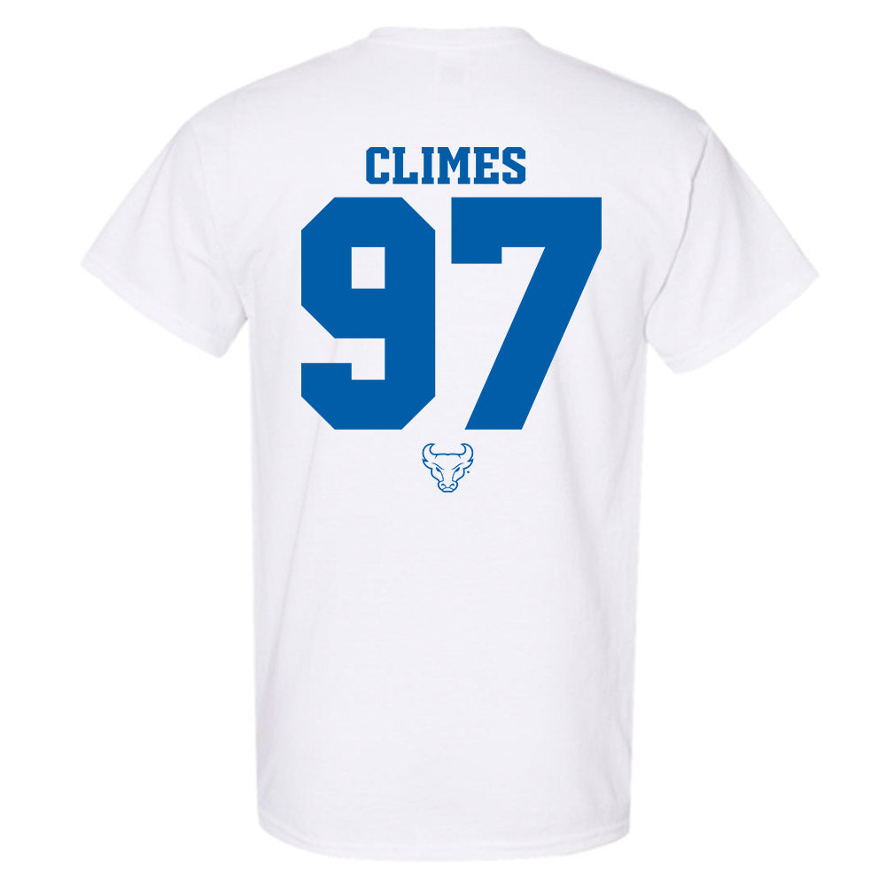 Buffalo - NCAA Football : Christopher Climes - Classic Shersey T-Shirt-1