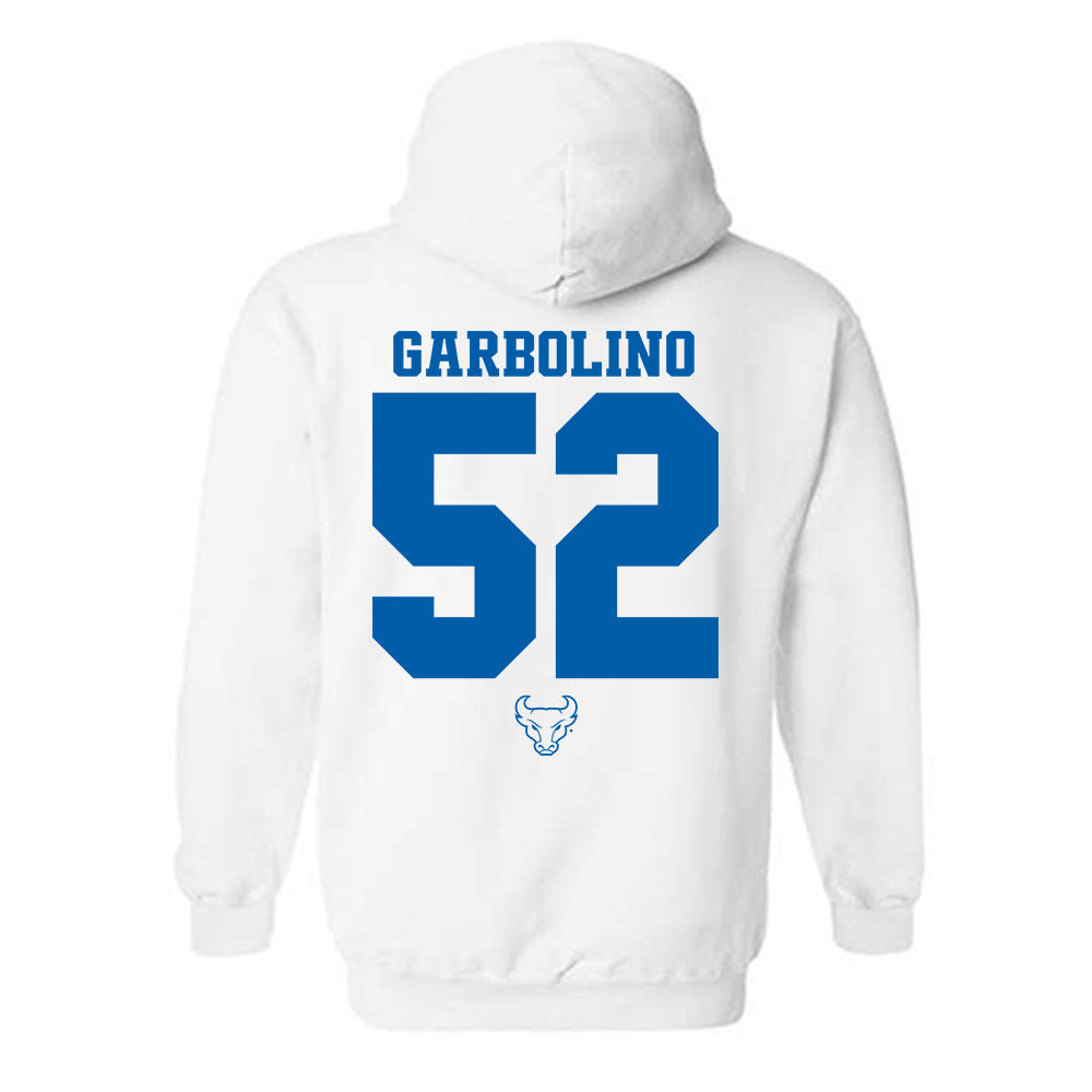 Buffalo - NCAA Football : Jack Garbolino - Classic Shersey Hooded Sweatshirt-1