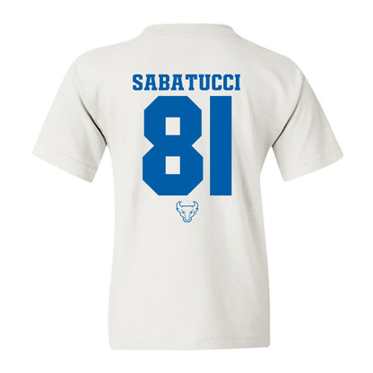Buffalo - NCAA Football : TJ Sabatucci - Classic Shersey Youth T-Shirt-1