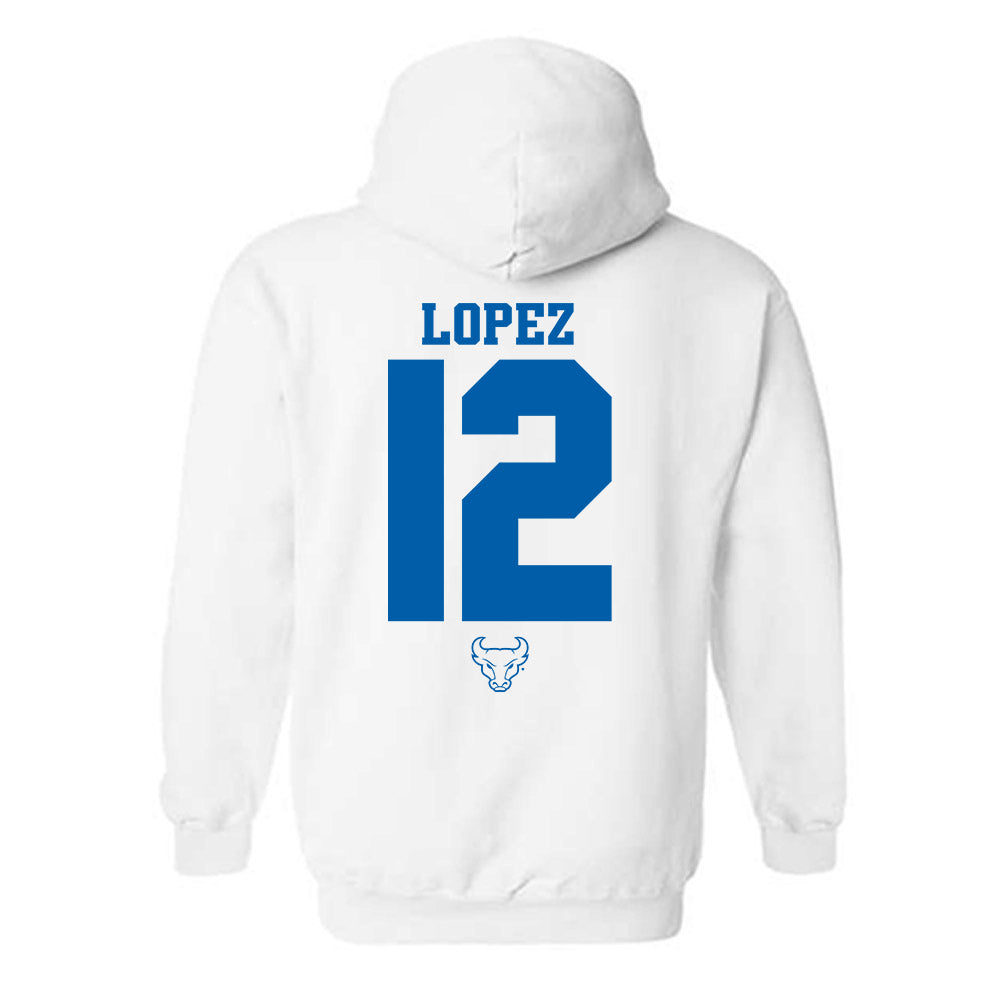 Buffalo - NCAA Women's Basketball : Paula Lopez - Hooded Sweatshirt