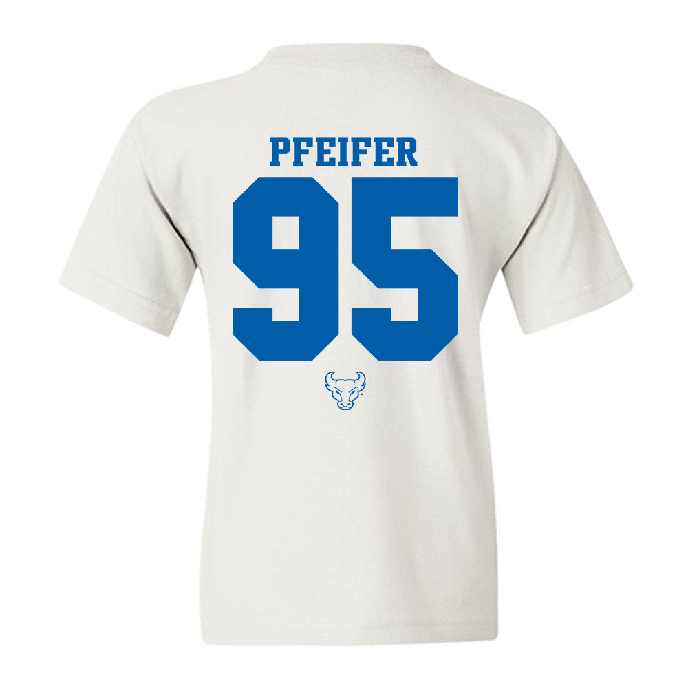Buffalo - NCAA Football : Evan Pfeifer - Classic Shersey Youth T-Shirt-1