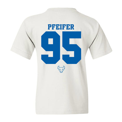 Buffalo - NCAA Football : Evan Pfeifer - Classic Shersey Youth T-Shirt-1