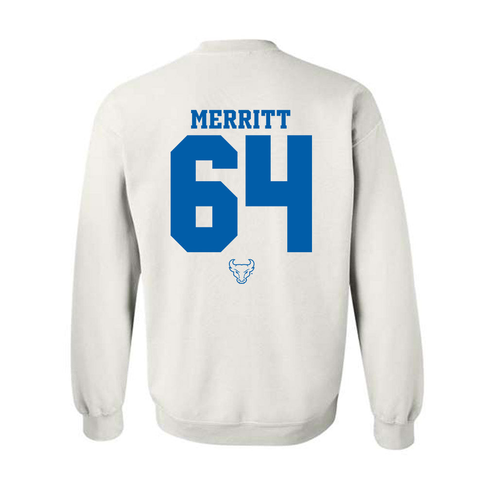Buffalo - NCAA Football : Jake Merritt - Classic Shersey Crewneck Sweatshirt-1