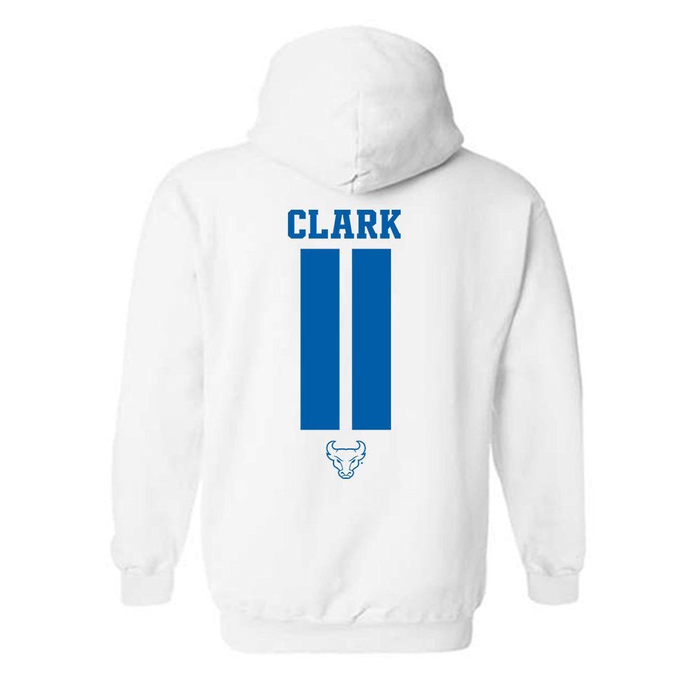 Buffalo - NCAA Football : William Clark - Classic Shersey Hooded Sweatshirt-1