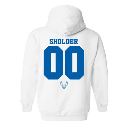 Buffalo - NCAA Football : Blake Sholder - Classic Shersey Hooded Sweatshirt-1