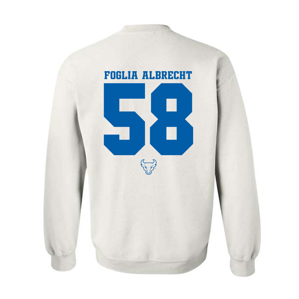Buffalo - NCAA Football : Ben Foglia-Albrecht - Classic Shersey Crewneck Sweatshirt-1