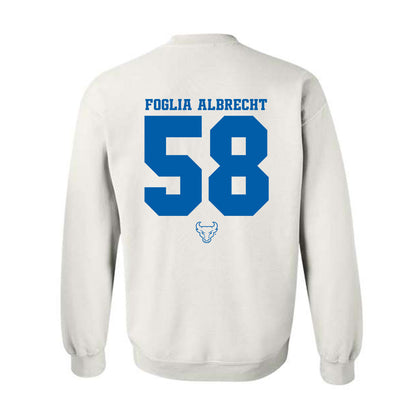 Buffalo - NCAA Football : Ben Foglia-Albrecht - Classic Shersey Crewneck Sweatshirt-1