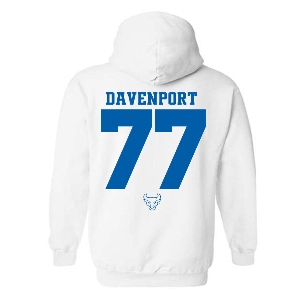 Buffalo - NCAA Football : Jackson Davenport - Hooded Sweatshirt-1