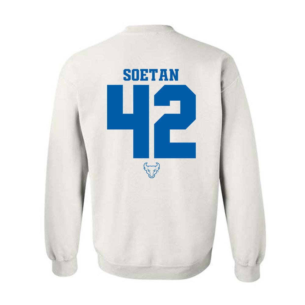 Buffalo - NCAA Women's Basketball : Oyinkansola Soetan - Classic Shersey Crewneck Sweatshirt-1