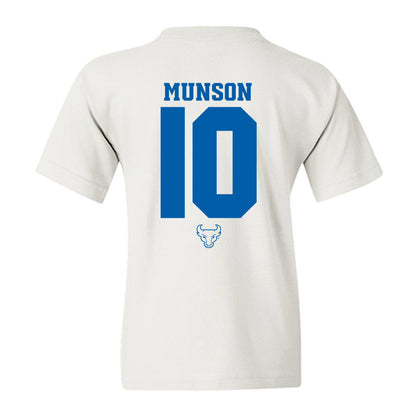 Buffalo - NCAA Football : Jamiere Munson - Classic Shersey Youth T-Shirt-1