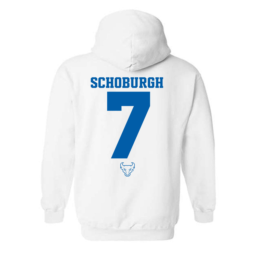 Buffalo - NCAA Women's Soccer : Jayda Schoburgh - Hooded Sweatshirt-1