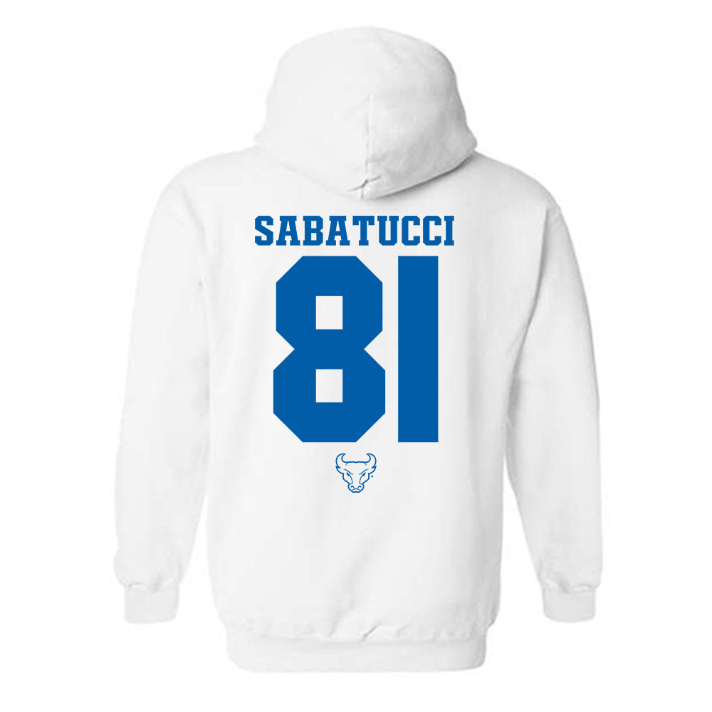 Buffalo - NCAA Football : TJ Sabatucci - Classic Shersey Hooded Sweatshirt-1