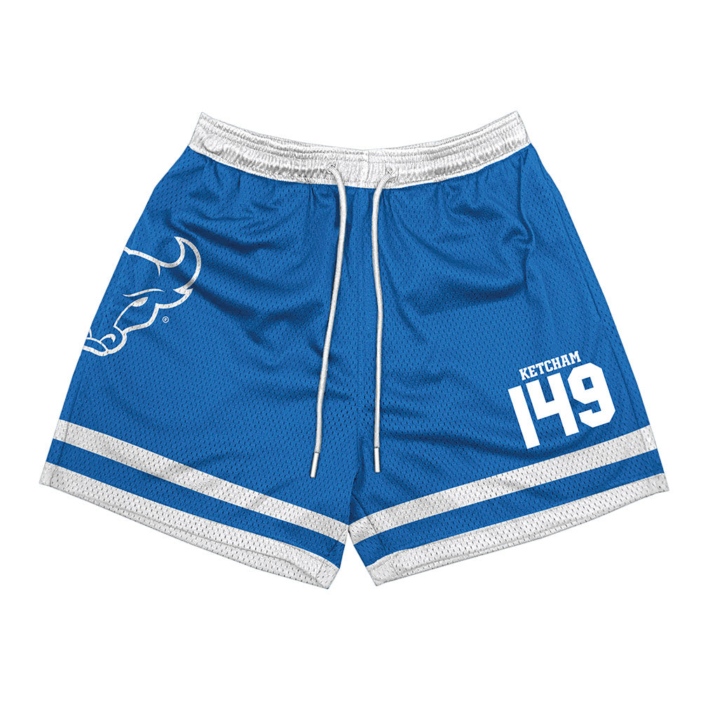 Buffalo - NCAA Wrestling : Mason Ketcham - Shorts-0