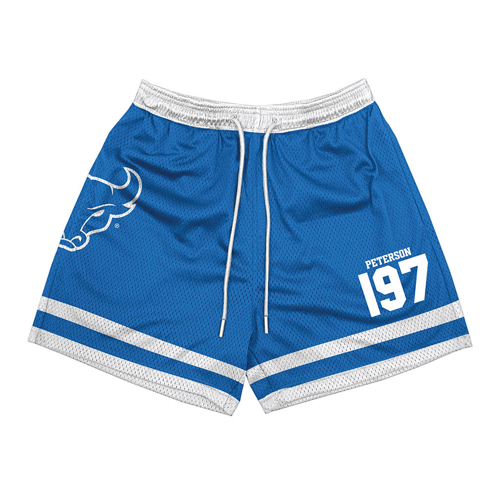 Buffalo - NCAA Wrestling : Aiden Peterson - Shorts-0