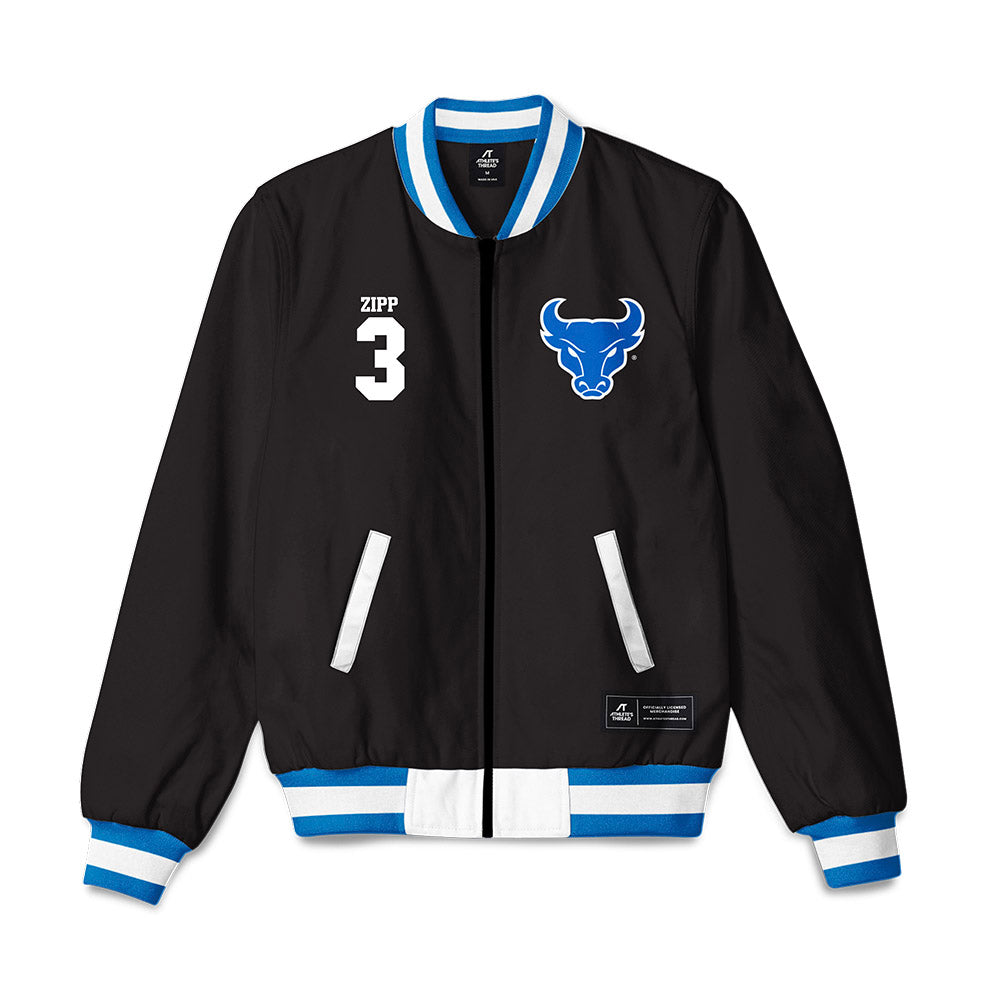Buffalo - NCAA Softball : Miranda Zipp - Bomber Jacket-0