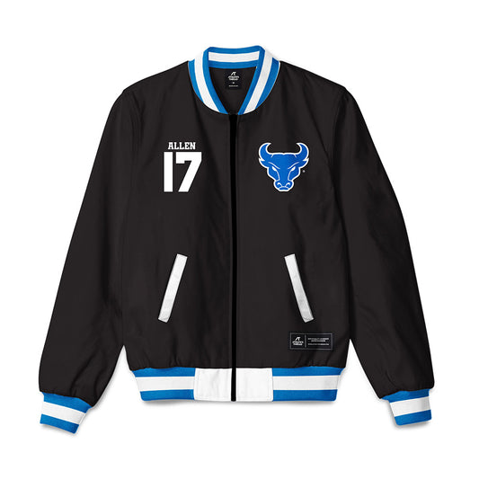 Buffalo - NCAA Softball : Nicole Allen - Bomber Jacket-0