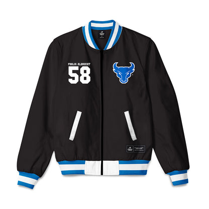 Buffalo - NCAA Football : Ben Foglia-Albrecht - Bomber Jacket-0