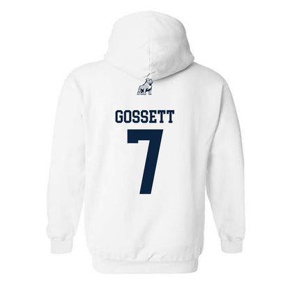 Samford - NCAA Men's Basketball : JD Gossett - Hooded Sweatshirt-1
