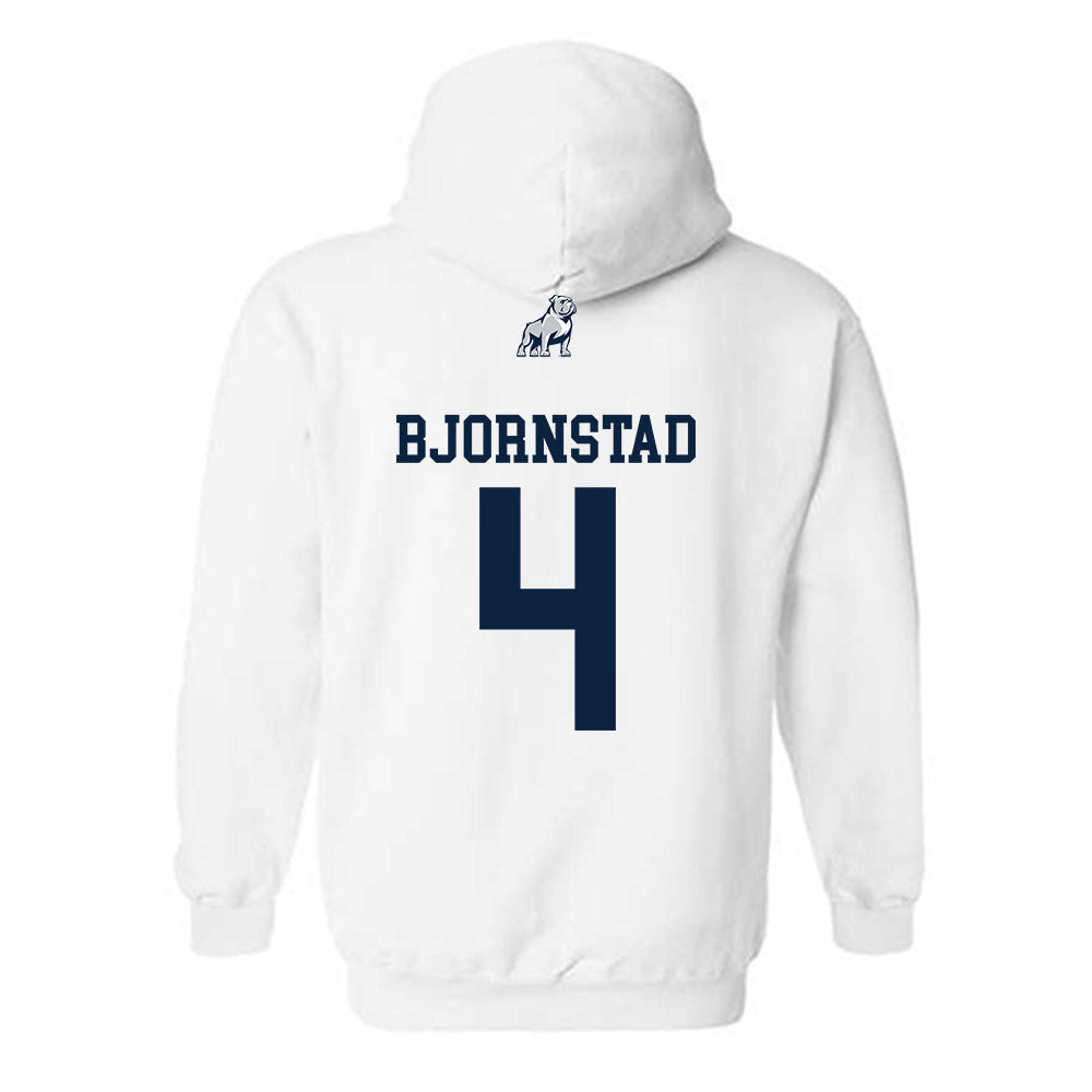 Samford - NCAA Men's Basketball : Judson Bjornstad - Hooded Sweatshirt-1