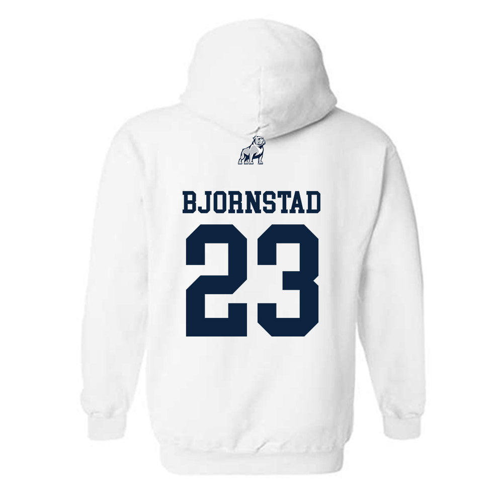 Samford - NCAA Women's Basketball : Kayte Madison Bjornstad - Classic Shersey Hooded Sweatshirt-1