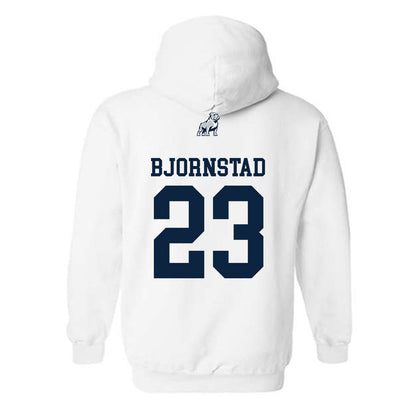 Samford - NCAA Women's Basketball : Kayte Madison Bjornstad - Classic Shersey Hooded Sweatshirt-1