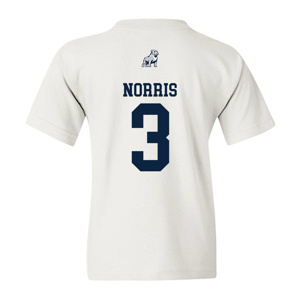 Samford - NCAA Men's Basketball : Keaton Norris - Youth T-Shirt-1