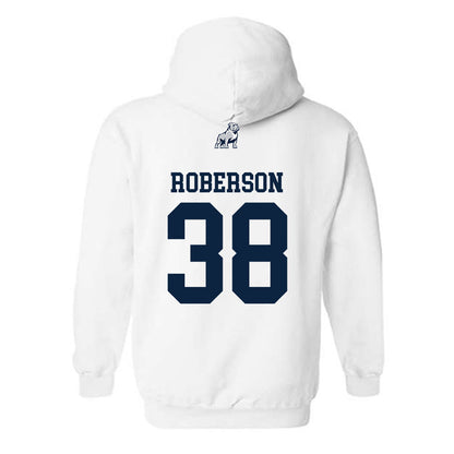 Samford - NCAA Football : Michael Roberson - Classic Shersey Hooded Sweatshirt-1