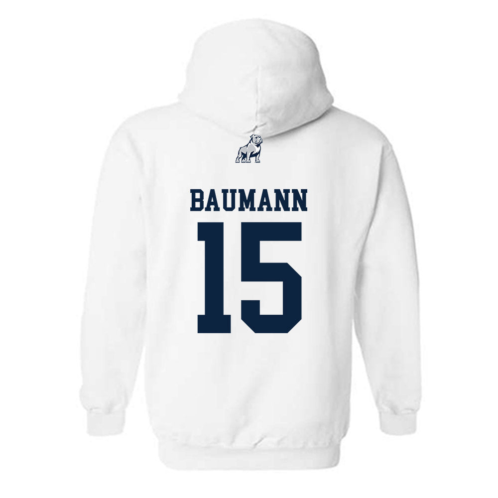 Samford - NCAA Women's Soccer : Ava Baumann - Hooded Sweatshirt-1