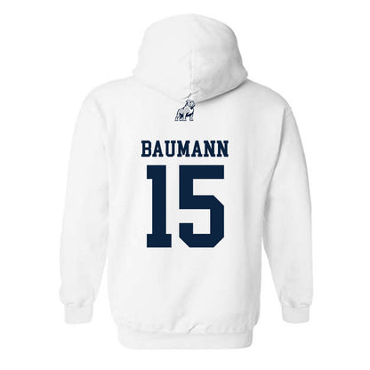 Samford - NCAA Women's Soccer : Ava Baumann - Hooded Sweatshirt-1