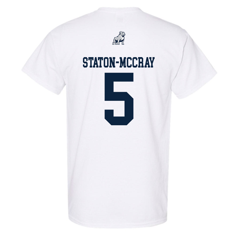 Samford - NCAA Men's Basketball : AJ Staton-McCray - T-Shirt-1