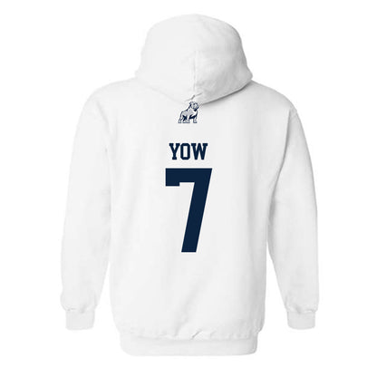 Samford - NCAA Football : Kerrell Yow - Classic Shersey Hooded Sweatshirt-1