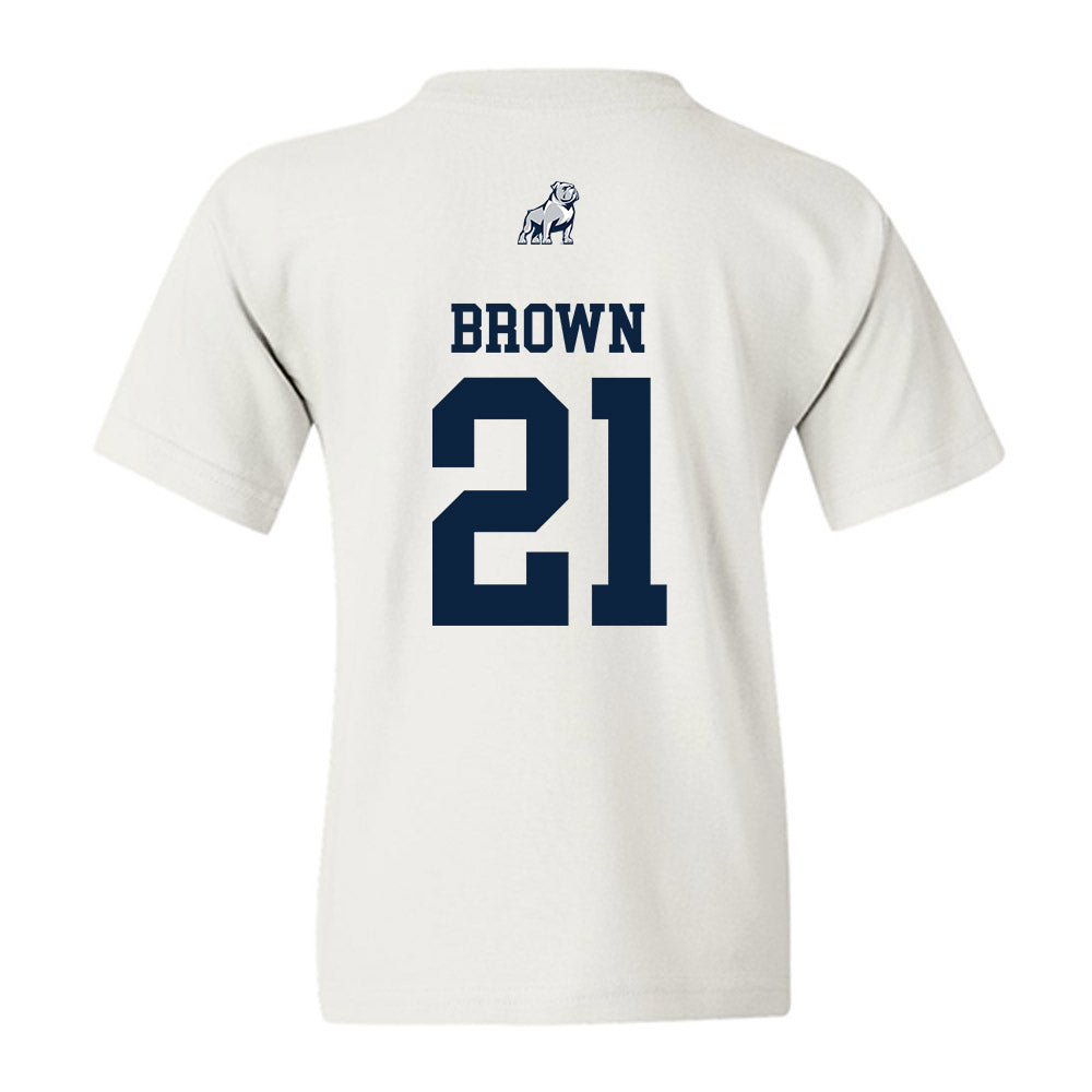 Samford - NCAA Men's Basketball : Corey Brown - Youth T-Shirt-1
