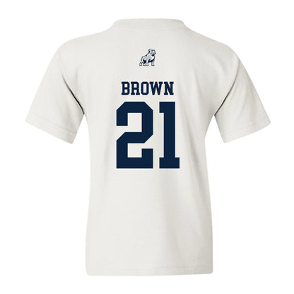 Samford - NCAA Men's Basketball : Corey Brown - Youth T-Shirt-1