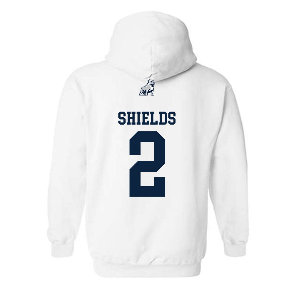 Samford - NCAA Football : Will Shields - Classic Shersey Hooded Sweatshirt-1