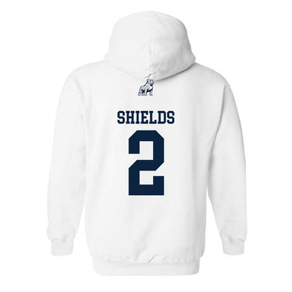Samford - NCAA Football : Will Shields - Classic Shersey Hooded Sweatshirt-1
