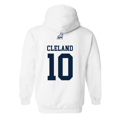 Samford - NCAA Football : Coulter Cleland - Classic Shersey Hooded Sweatshirt-1
