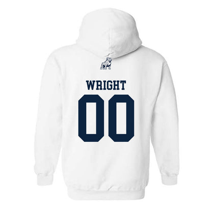 Samford - NCAA Women's Soccer : Abby Wright - Hooded Sweatshirt-1