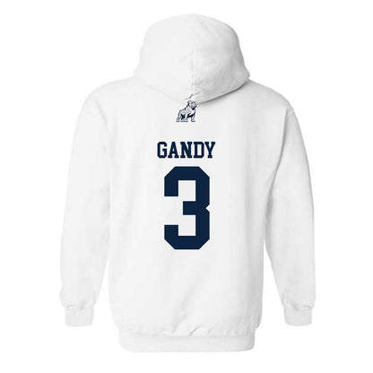 Samford - NCAA Baseball : Gus Gandy - Classic Shersey Hooded Sweatshirt-1