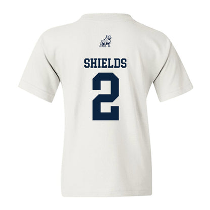 Samford - NCAA Football : Will Shields - Classic Shersey Youth T-Shirt-1