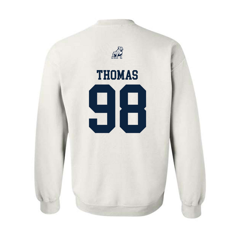 Samford - NCAA Football : Dezmon Thomas - Classic Shersey Crewneck Sweatshirt-1